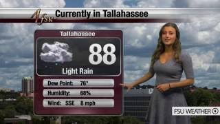 FSU Weather Update July 27 2016 [upl. by Yc]