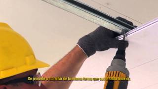 Instalación de un Cielorraso de PVC Perfilplas® [upl. by Eek634]