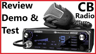 Uniden Bearcat 980SSB CB Radio  Detailed Overview Demo and First Impressions [upl. by Nevada]