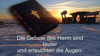 Das Gesetz des Herrn Christliches Lied [upl. by Bertelli]