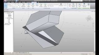 Revit 2010  Freiform Tutorial 36  Extrusion  StEx TU Graz [upl. by Constantia]