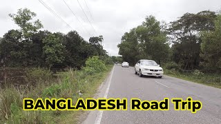 Bangladesh road trip motovlog  village road of Bangladesh [upl. by Jarlen]