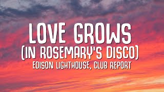 Edison Lighthouse Club Report  Love Grows In Rosemarys Disco Lyrics [upl. by Denton235]