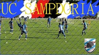 Sampdoria stupenda rovesciata di Okaka contro Mihajlovic in allenamento HD [upl. by Annaert]