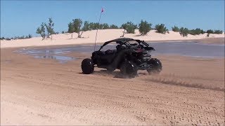 HMF Tuned Maverick X3 XRS using Foxs Suspension Settings [upl. by Adnamar]