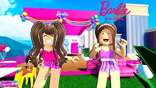 BARBIE SARINHA E MAMÃE NA DREAMHOUSE EM MALIBU  ROBLOX [upl. by Atikir867]