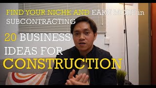 20 Construction Business Ideas in Philippines [upl. by Honoria]