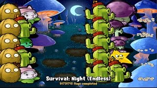 PLANTS VS ZOMBIES 100 9999 GLOOM SHROOM [upl. by Alleirbag]