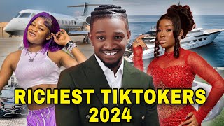 Top10 Richest Tiktokers In Nigeria 2024 amp Their NetworthCars amp Houses [upl. by Stan332]