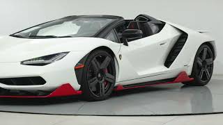 LAMBORGHINI CENTENARIO ROADSTER for sale  20 Produced [upl. by Alyahsat]