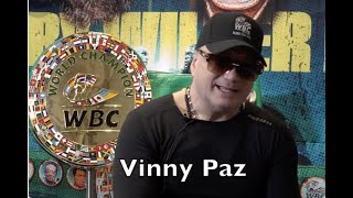 Vinny Paz interview in Las Vegas [upl. by Niasuh]