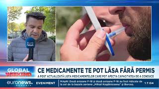 Lista actualizată a medicamentelor care îi pot lăsa pe șoferi fără permis de conducere [upl. by Saeger]