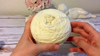 No you dont need a yarn winder ❌ Save your money 💲✅ How to wind yarn into a cake quick tutorial [upl. by Ateloj]