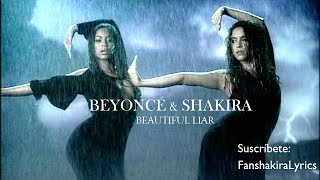 Beyoncé amp Shakira  Beautiful Liar Lyrics [upl. by Jen]