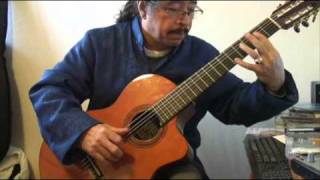 Como Tocar quotcielito lindoquot on classical guitarwmv [upl. by Neeven]