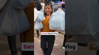 Sarojini Market Shopping Vlog 🛍️ shorts delhi sarojinimarket [upl. by Peedsaj509]