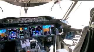 Air New Zealand Boeing 7879 Dreamliner Cockpit [upl. by Lucie]