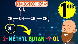 Nomenclature des alcools  3 niveaux de difficulté  première physique chimie [upl. by Acnaib]