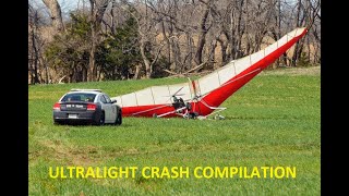 Ultralight Crash Compilation Hang gliding fails [upl. by Eiznikcm]