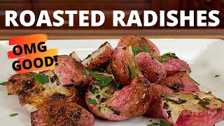 You Will LOVE These Roasted Radishes  Low Carb Recipe [upl. by Gayle]