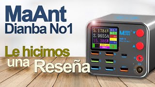 ¿Vale la Pena  Revisamos el Cargador Multiproposito MaAnt Dianba No1  ¿Es Un Buen Tester USB [upl. by Eiramlirpa]