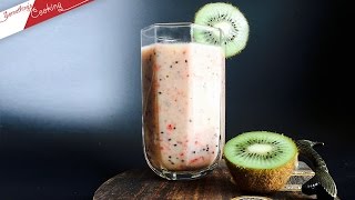 Homemade Kiwi Smoothie recipe  Tasty and Healthy Breakfast [upl. by Arin]