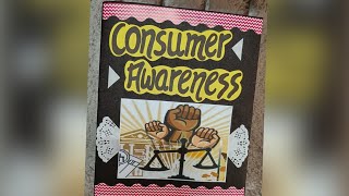 Consumer Awareness Project for Class10th  Project on Consumer Awareness for Class 10th [upl. by Ardekal149]