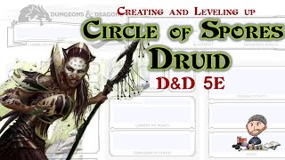 DampD 5E Circle of Spores Druid  Guildmasters Guide to Ravnica  Natures Necromancer [upl. by Nnairahs]