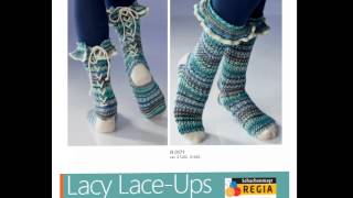 Schachenmayr Regia  Journal 008  Design Line Crazy Socks [upl. by Akkim]