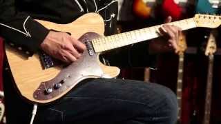 The New Fender American Deluxe Telecaster Thinline • NAMM 2014 [upl. by Amihc]