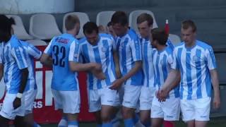 13052016 Riga FC  FK Ventspils highlight [upl. by Atirrehs]