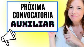 Próxima Convocatoria Auxiliar Administrativo del Estado 2024 [upl. by Ocisnarf]