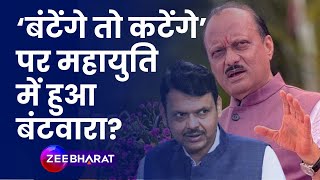 Maharashtra Election 2024 बंटेंगे तो कटेंगे पर Ajit Pawar की इस बात से बंट गई महायुति  Fadnavis [upl. by Esinyt]