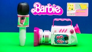 BARBIE Camera and Microphone a Barbie Video Toy Review [upl. by Vi]