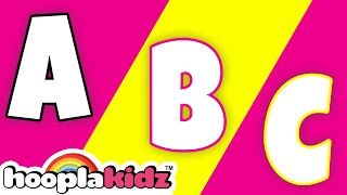 HooplaKidz ABC Song  More Nursery Rhymes amp Kids Songs  A to Z [upl. by Aurelio]