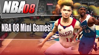 NBA 08  MINIGAMES  SKILLS CHALLENGE  3 POINT CONTEST NBA THROWBACk [upl. by Concepcion]