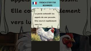 lhistoire du poussin et de la poule frenchstories frenchlistening learnfrench français french [upl. by Adur]