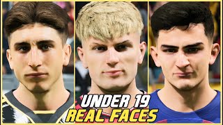 EA SPORTS FC 24  ALL TEENAGERS WITH REAL FACES [upl. by Larok]