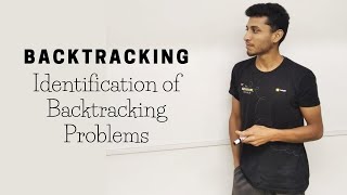 3 Identification of Backtracking Problems [upl. by Ecirrehs]