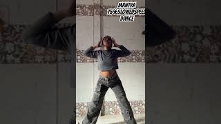 Mantra song slowed speed dance mantra kpop jennie dance jennierubyjane mantra challenge [upl. by Bordiuk]