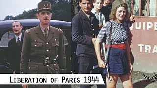 The Liberation of Paris August 1944 [upl. by Llert]