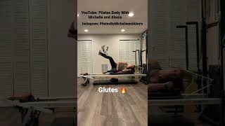 Pilates reformer glute series that will make your booty burn [upl. by Rehpotsrhc]