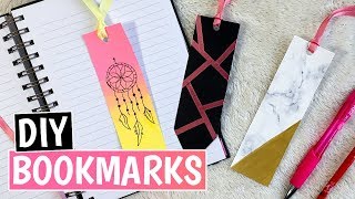 3 Easy DIY Bookmark Ideas [upl. by Alveta]