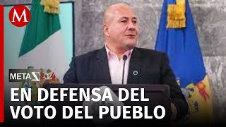 Enrique Alfaro a favor del voto por voto en las elecciones de Jalisco [upl. by Wilson980]