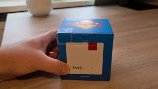 AVM FRITZRepeater 600 Unboxing Auspacken UnboxingVideo Video mit Musik [upl. by Eiduj]