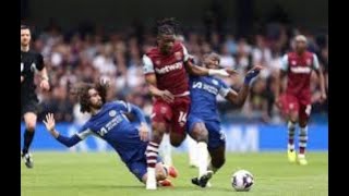 CHELSEA VS WEST HAM  KUDUS GOAL ASSIST  LIVE [upl. by Nasaj]