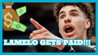 BREAKING NEWS LAMELO BALL SIGNS A 260 MILLION DOLLAR CONTRACT [upl. by Eznyl]