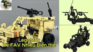 LegoHTLegoMoc Xe FAV Nhiều Biến thể [upl. by Marthena662]