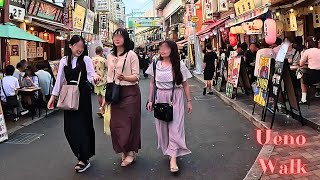 Ueno Tokyo walk tour【4K】1120245 [upl. by Analihp]