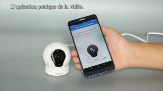 ZOSI Security Camera  français Comment configuer ZOSI 720P Camaéra IP WIFI Sans fil Q2 [upl. by Virgin]